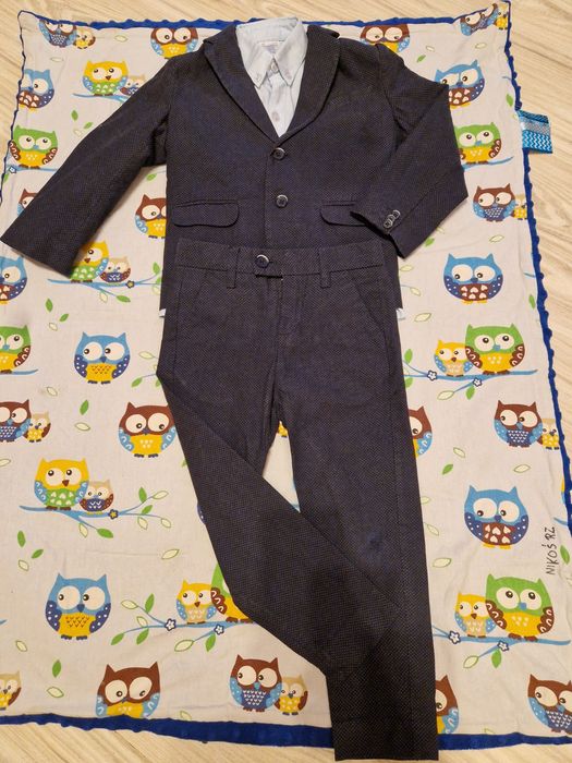 Garnitur dla chłopca z koszulą - KOMPLET