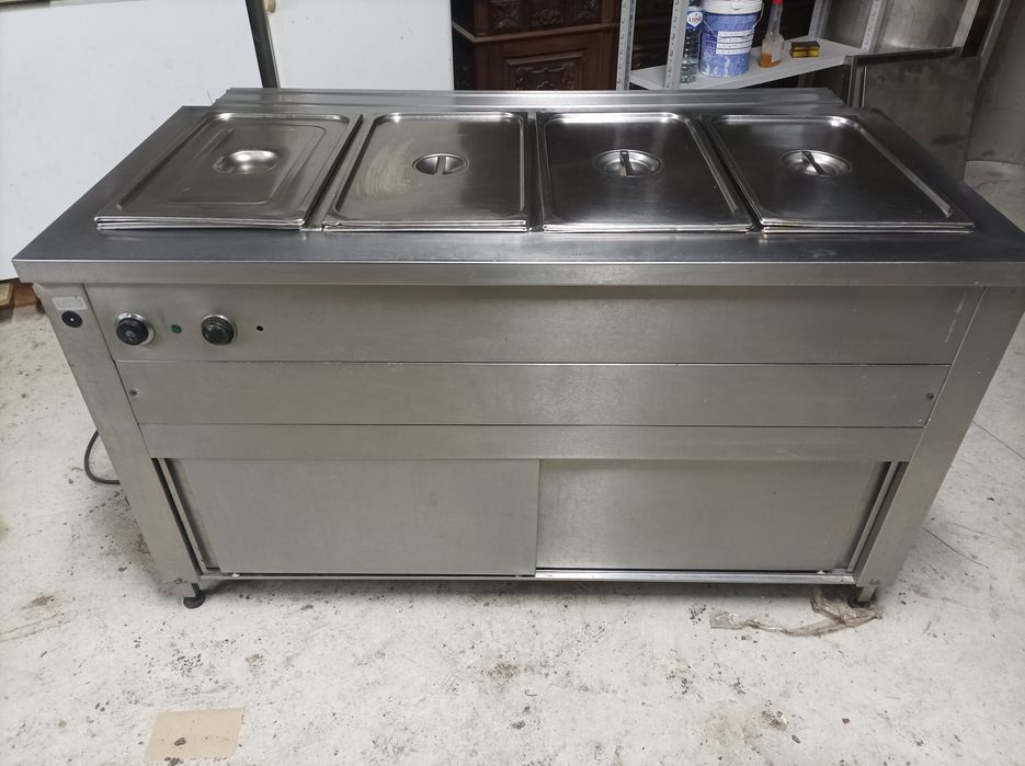 Banho maria para manter a comida quente