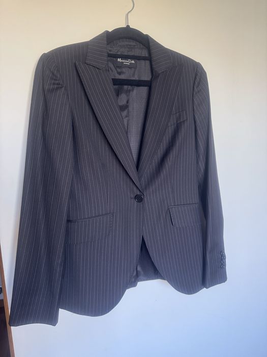 Blazer Massimo Dutti preto