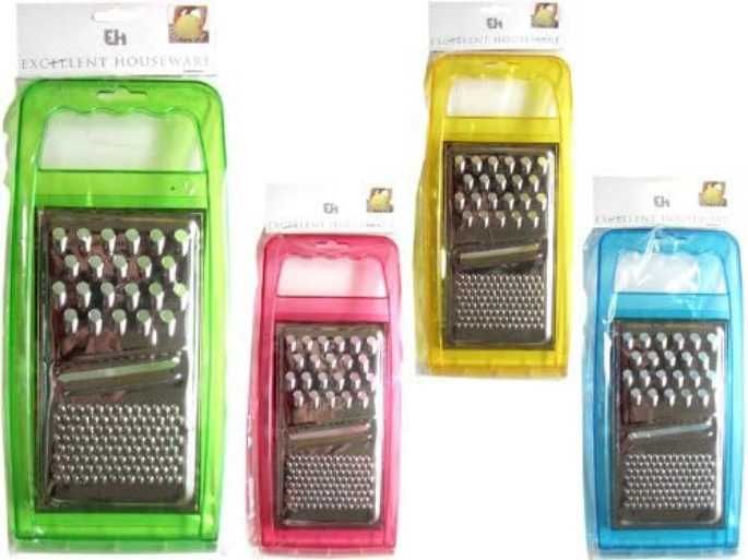 Tarka z 3 funkcjami lekko wygięty uchwyt różne kolory neonowe  3 szt