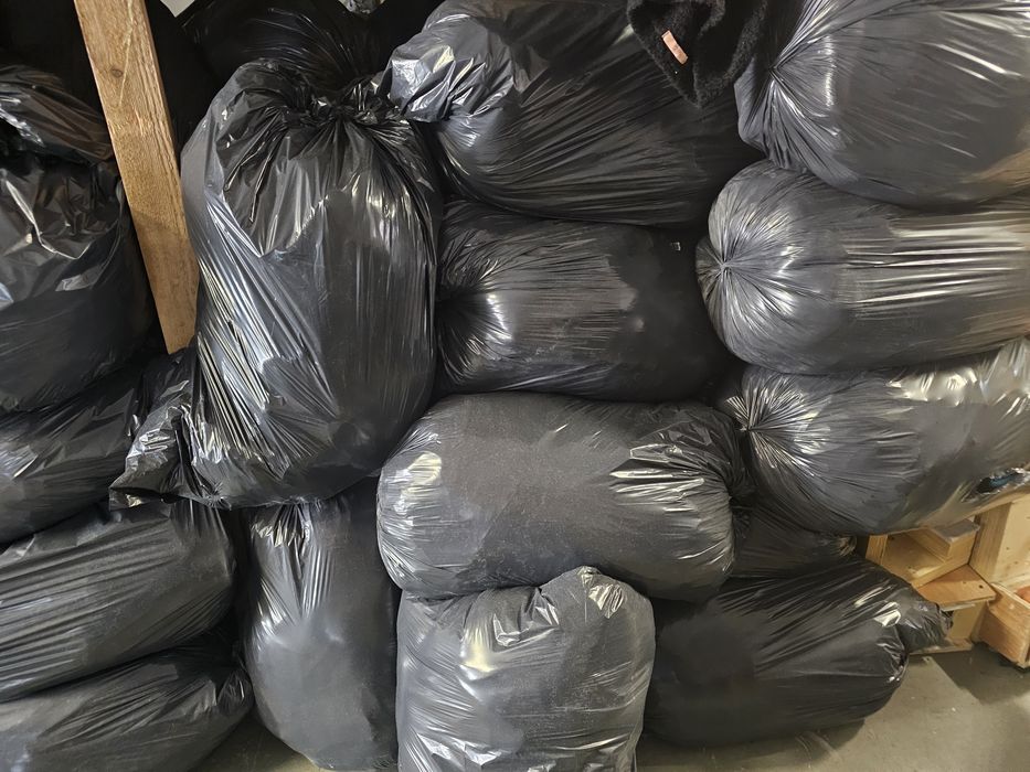 Odzież z second hand - pozostałości