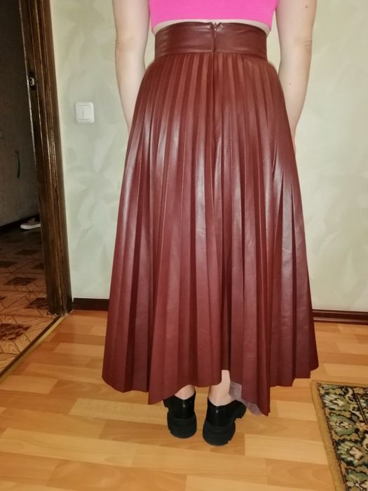 Спідниця ZARA шкіряна