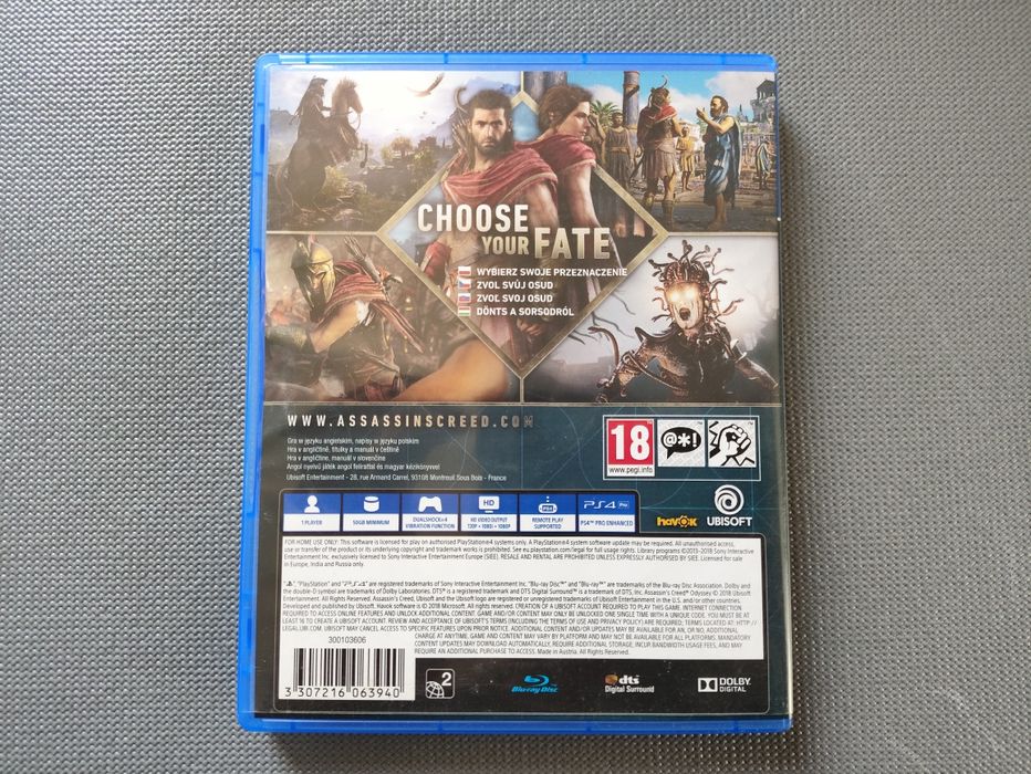 PS4 Gra Assassin's Creed Odyssey PL