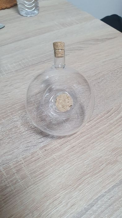 Galheteiro duplo em vidro