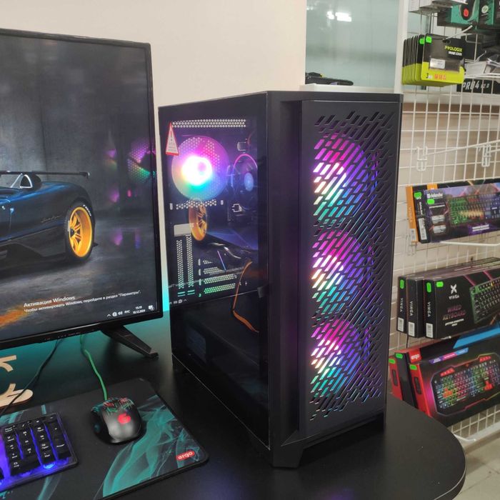 Компютер Новый Ryzen 5 5500, 16GB DDR4, ASUS GTX 1660s 6GB, SSD 512GB