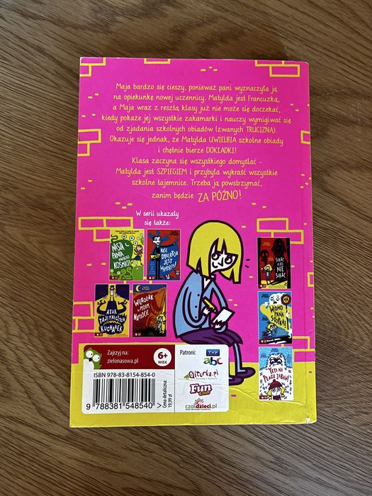 2-pack (tom 2,3) książek z serii szkolne szaleństwa Pameli Butchart