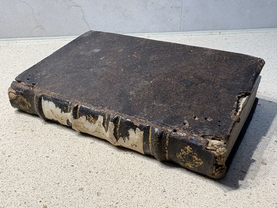 Antigo livro de 1676: Meditações da Infância de Cristo Senhor Nosso