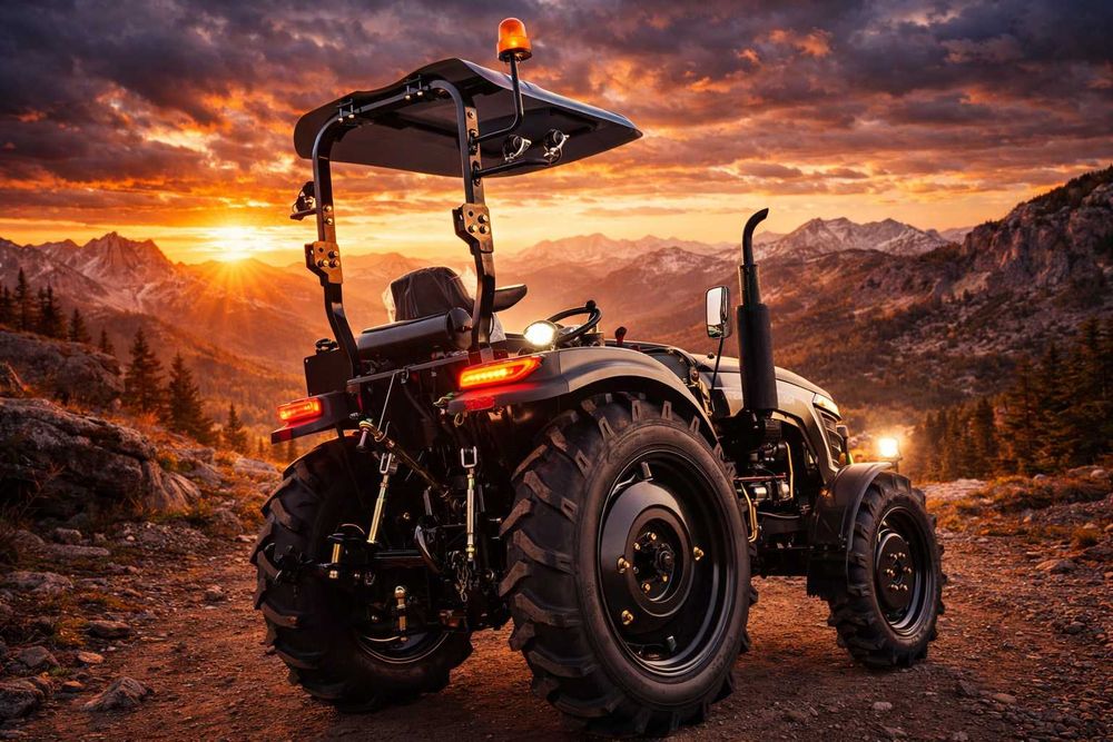 Страшний сон конкурентів- Трактор TERRA FORCE 554X з єровнавіскою, 4х4