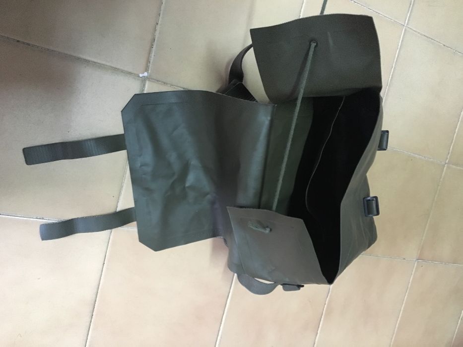 Saco vulcanizado impremeavel militar/airsoft(ctt inclui)