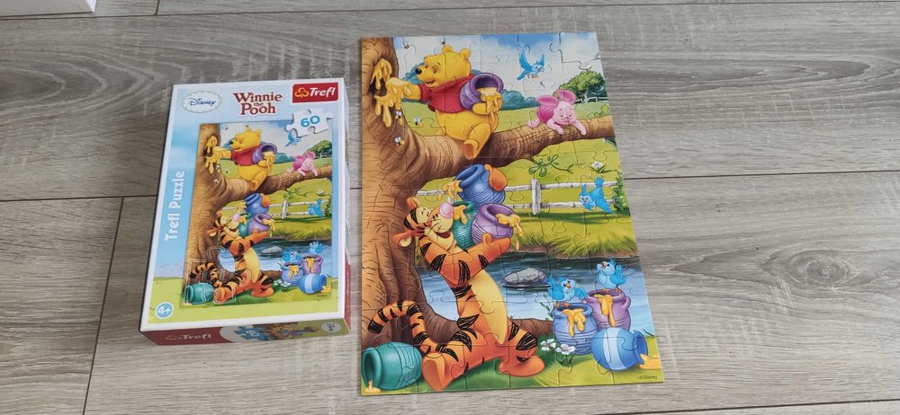 Puzzle Disney Kubuś Puchatek 60 el. Małe co nieco trefl 4+