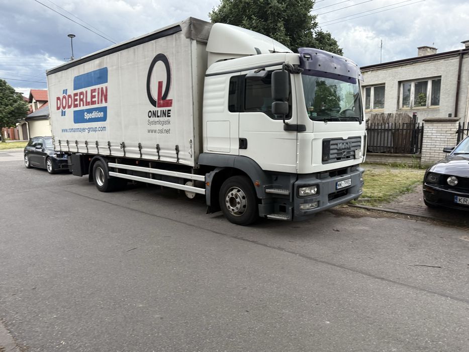 MAN TGM 15.280 firanka winda zamiana na busa z winda