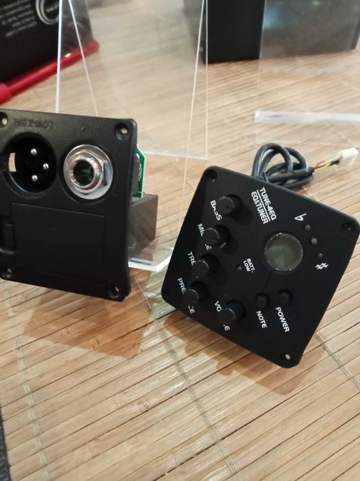 Pré para guitarra acústica de 4 bandas (NOVO)