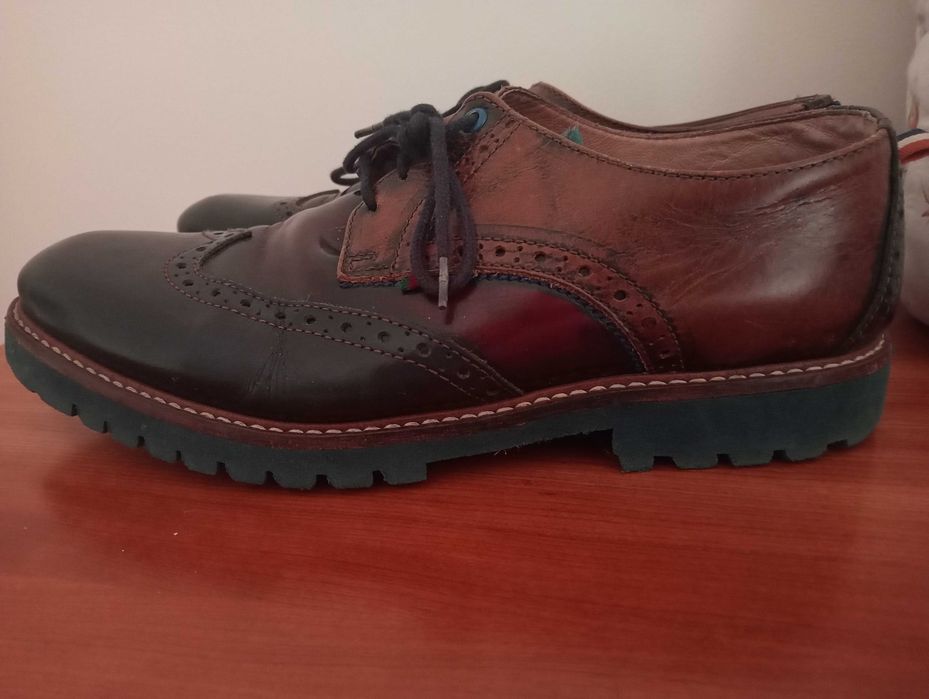 Sapatos homem t. 42 usados 1 vez