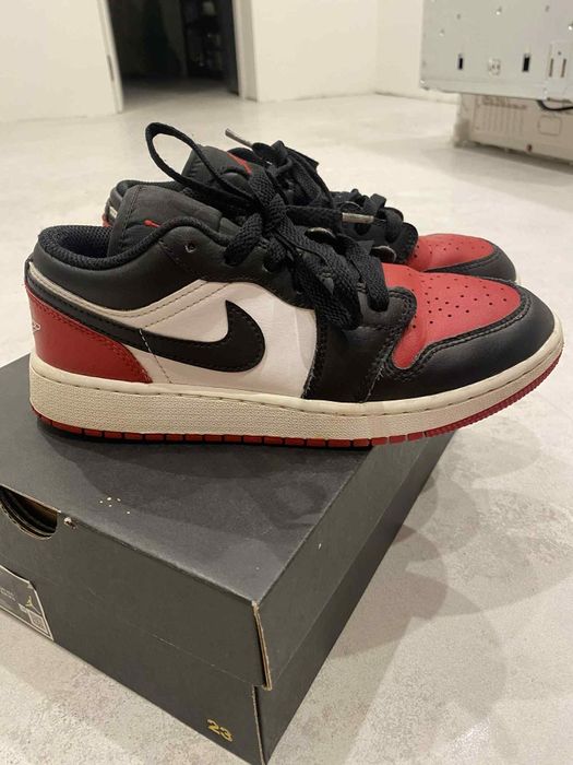 Nike Air Jordan 1 Low "Bred Toe" rozmiar  36.5