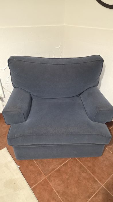 Sofa Individual Azul