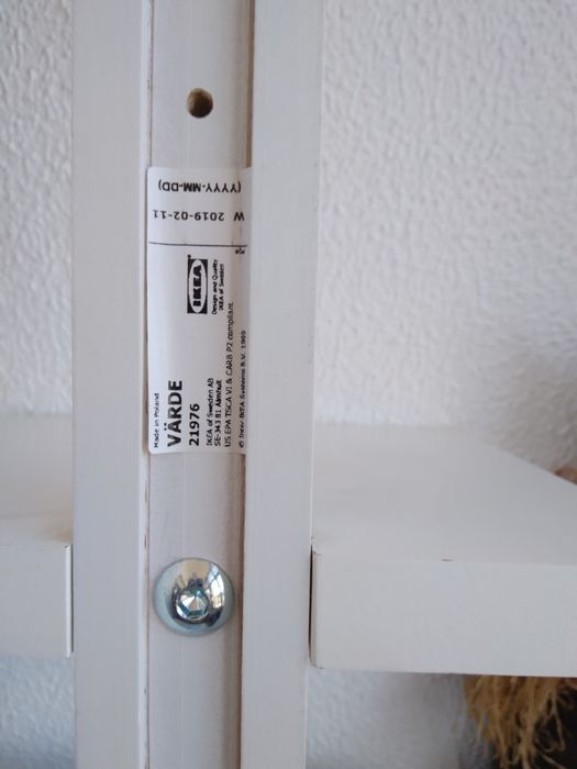 4 estantes de parede Varde