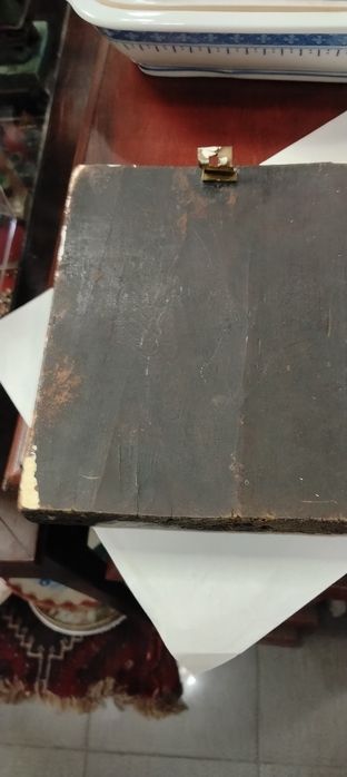Ícono séc. XVIII, Tempera sobre madeira e ouro