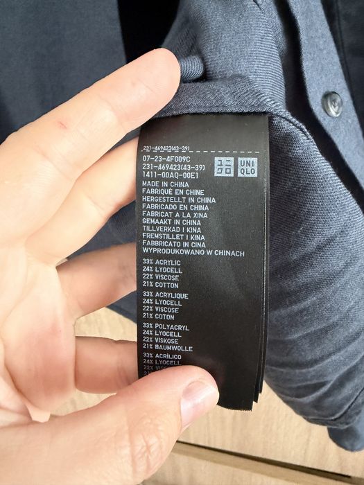 Сорочка Uniqlo розмір S-М
