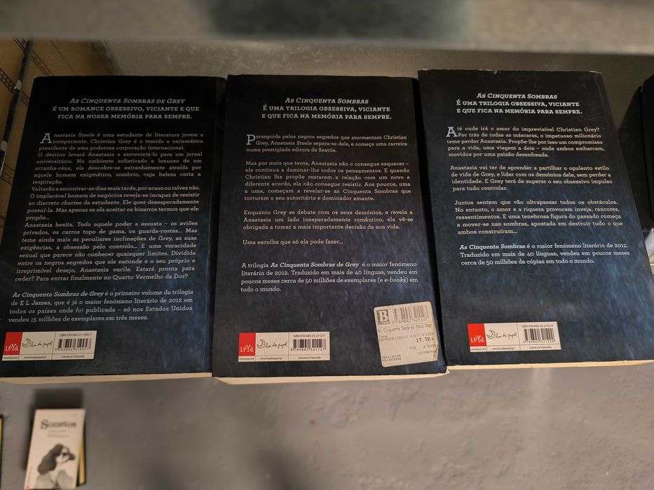 Livro “As Cinquenta Sombras Mais Escuras” – E. L. James (vol. III)