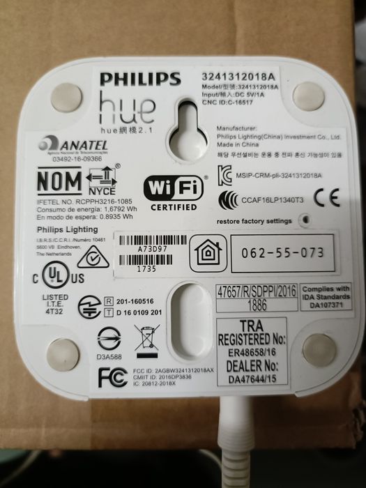 Hub Philips Hue Wifi Zigbee