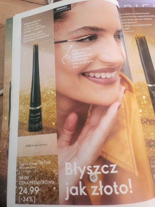 Tusz do kresek THE ONE wonder liner oriflame