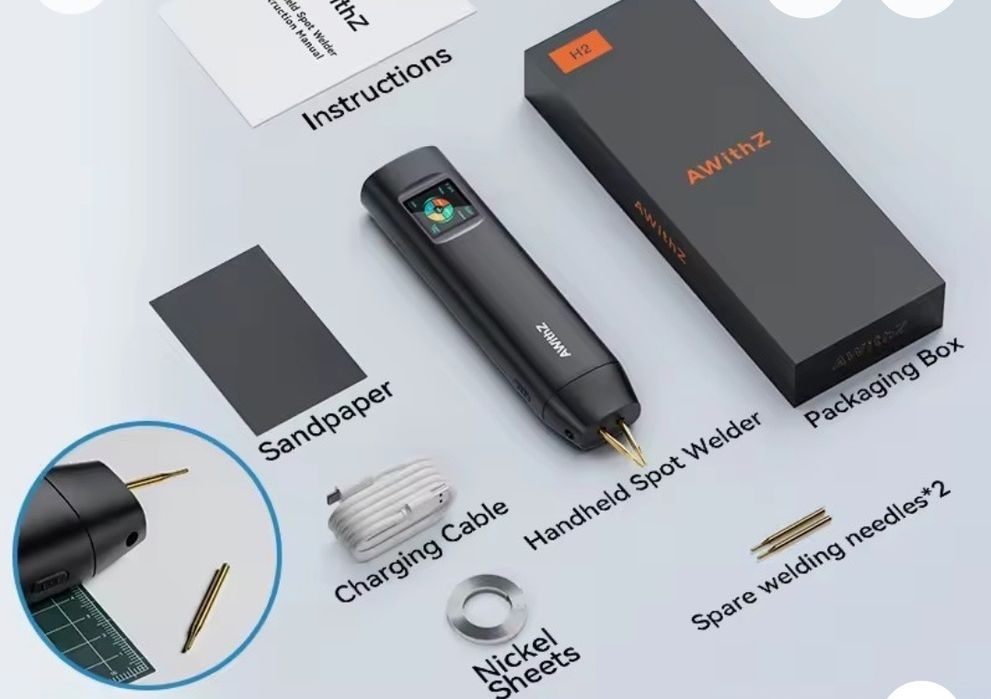 Точечная сварка, "Awithz h2", сварки аккум.  18650 и др целей