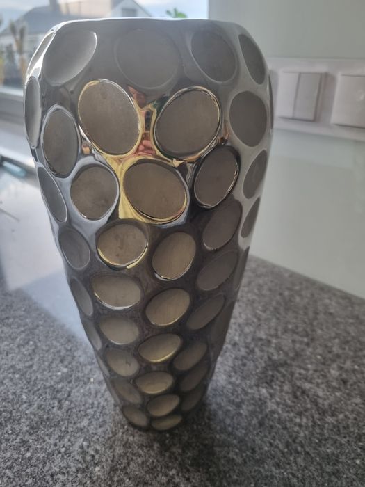 Wazon glamour szary
