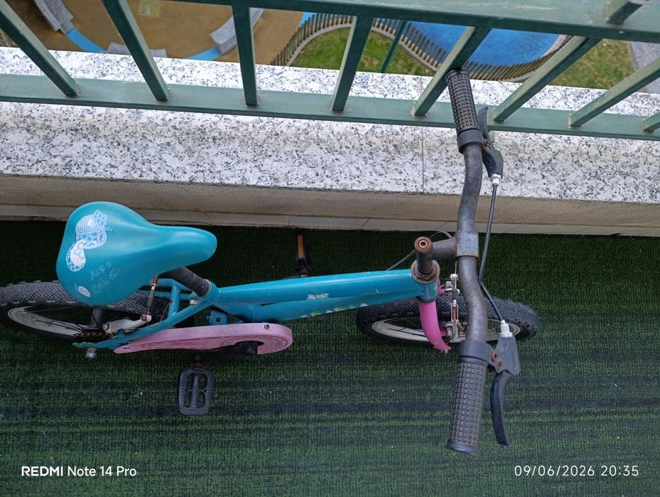 Bicicleta dos 3 aos 6 anos
