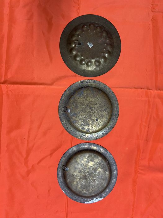 Conjunto de Pratos Marroquinos Decorativos em Metal