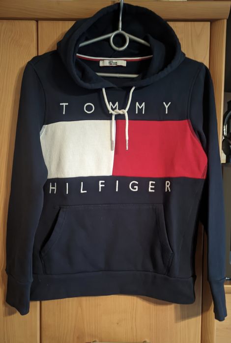 Tommy Hilfiger bluza oryginalna z kapturem