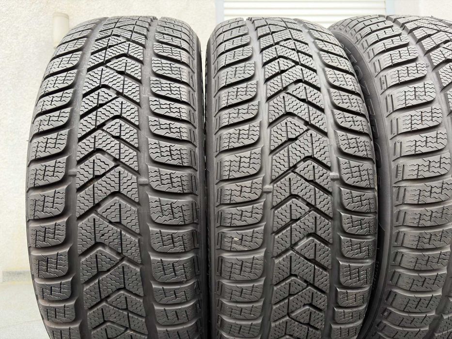 x4 zima 215/55R18 Pirelli 7mm 2025r! Poleasingowe zdjęte z felg  ZN333