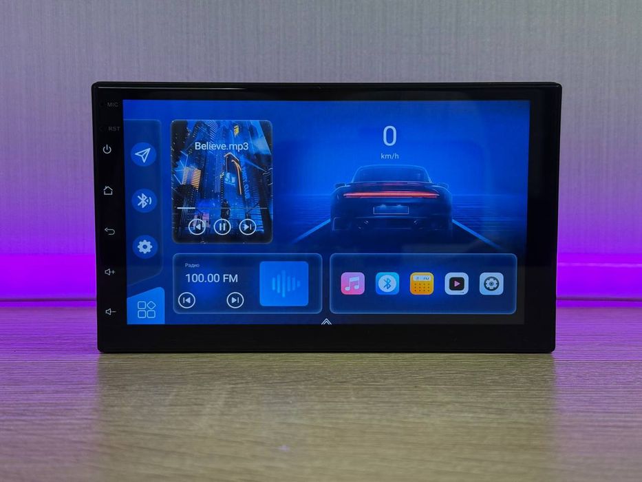 Магнитола 7"дюймов 4/64гб 8 Ядер CarPlay/Android Auto