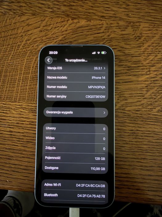 Iphone 14  128 gb