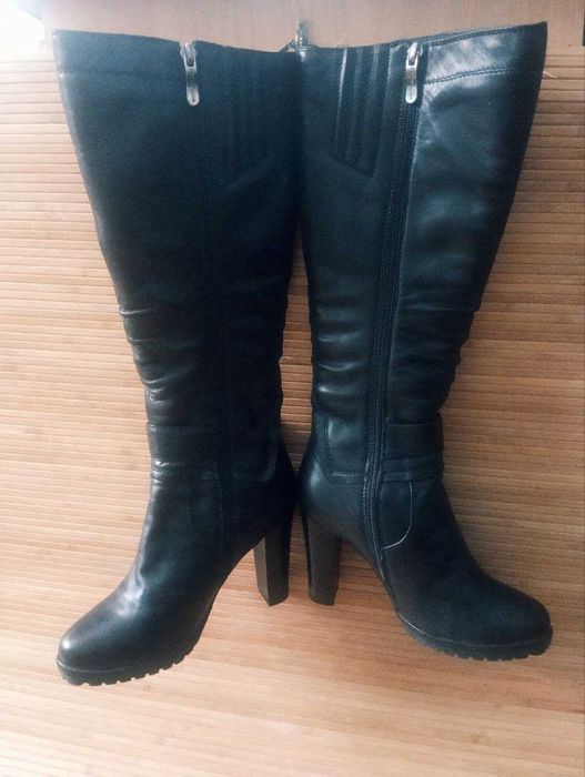 Чоботи жіночі утеплені Dino Ricci, сапоги зимние р.36 стелька 23,5