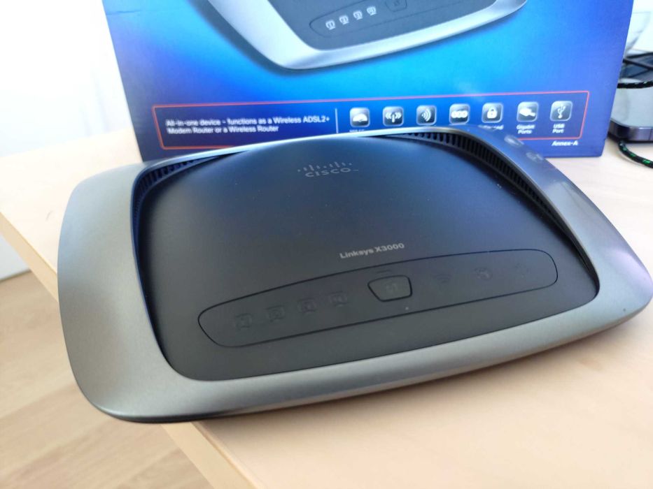 Linksys X3000 ADSL2+ Modem Router