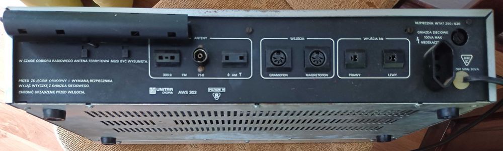 Unitra Diora Tosca 303 amplituner stereo