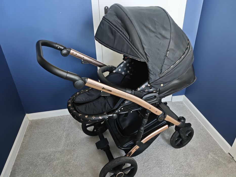 Wózek 2w1 + nosidło + wanienka