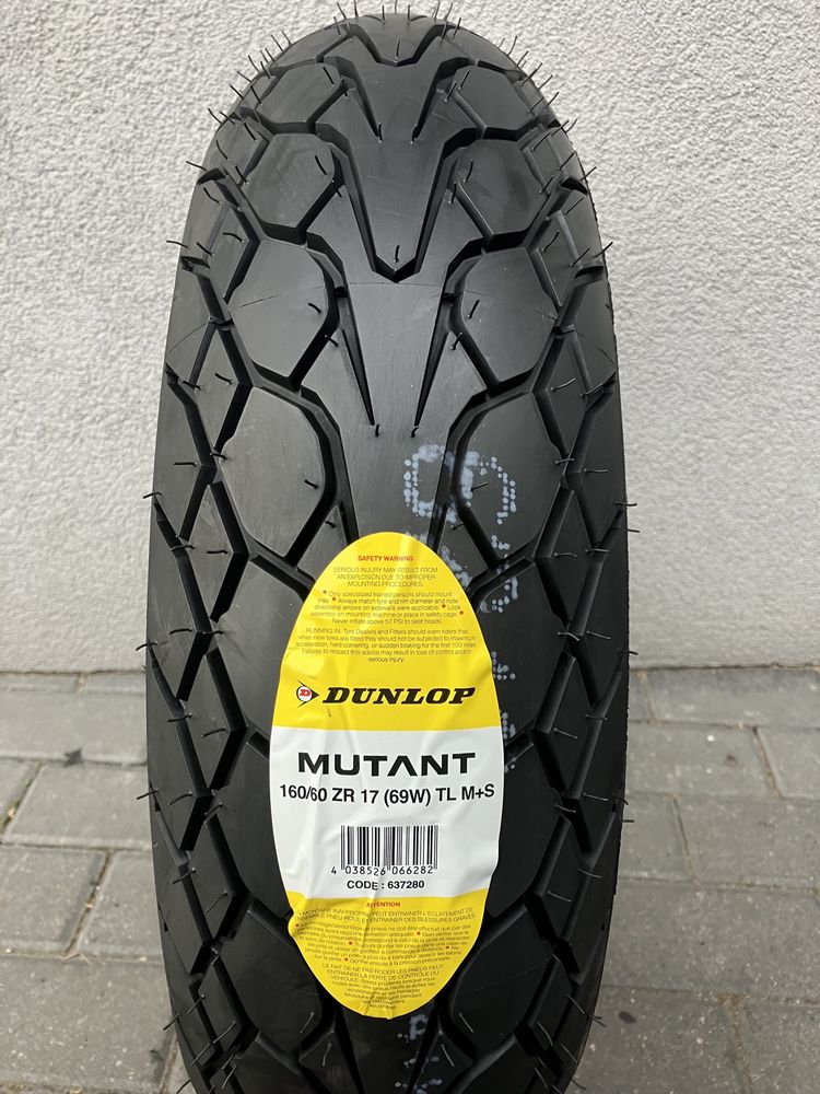 160 60zr17 Dunlop Mutant 69w Tl M S Tyl Dot 22 Nowa Wrzesnia Olx Pl
