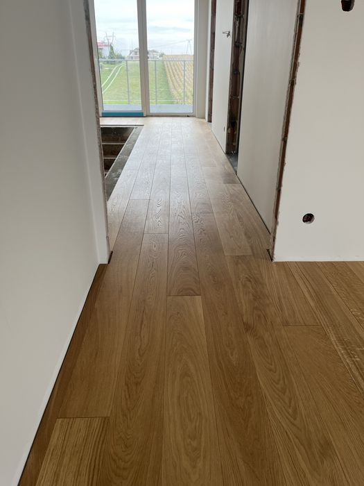 Podłoga Drewniana Dąb Natur, 15x160x2200mm, 4faza, Olejowosk UV x2