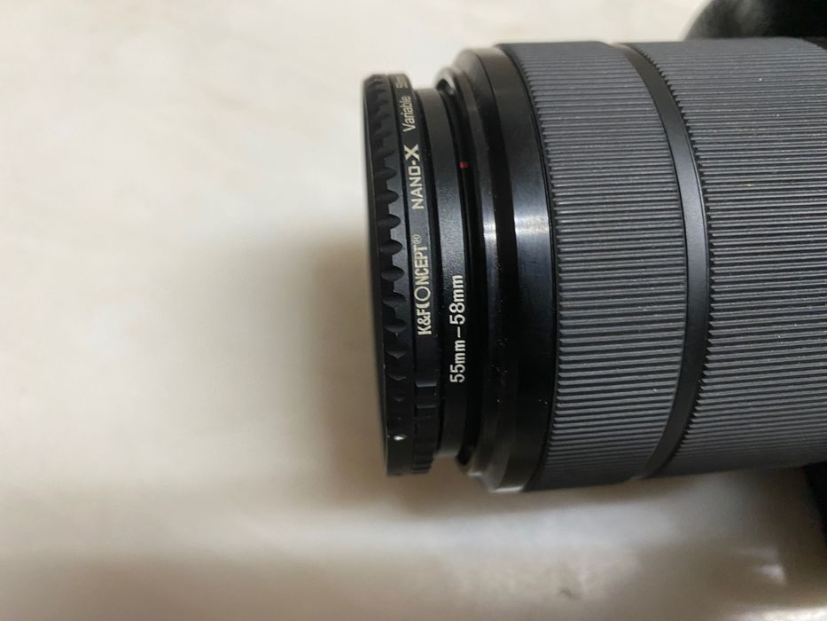 Sony a7iii + 28-70 f3.5/5.6 + Smallrig cage + filtro ND