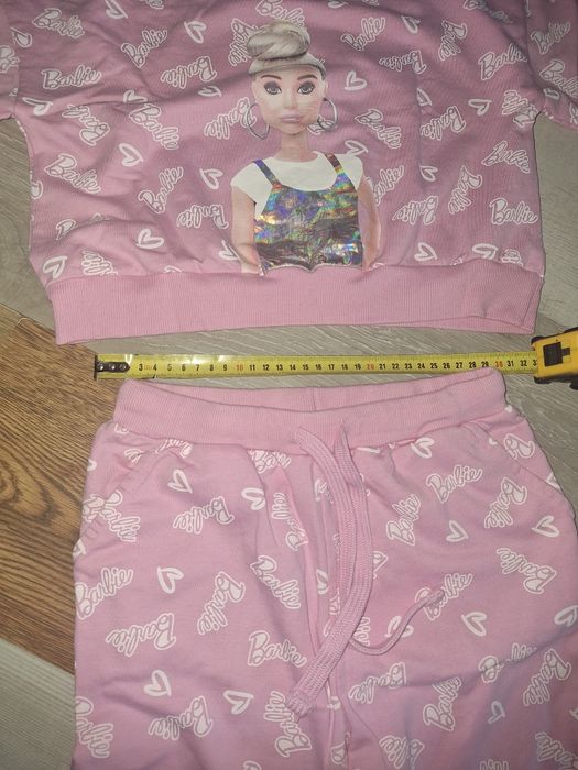 Dres Barbie puder róż