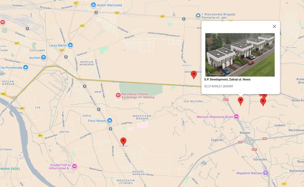 Sprzedam dom pod Warszawą
