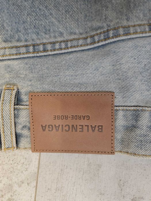 Spodnie Jeansy Balenciaga baggy
