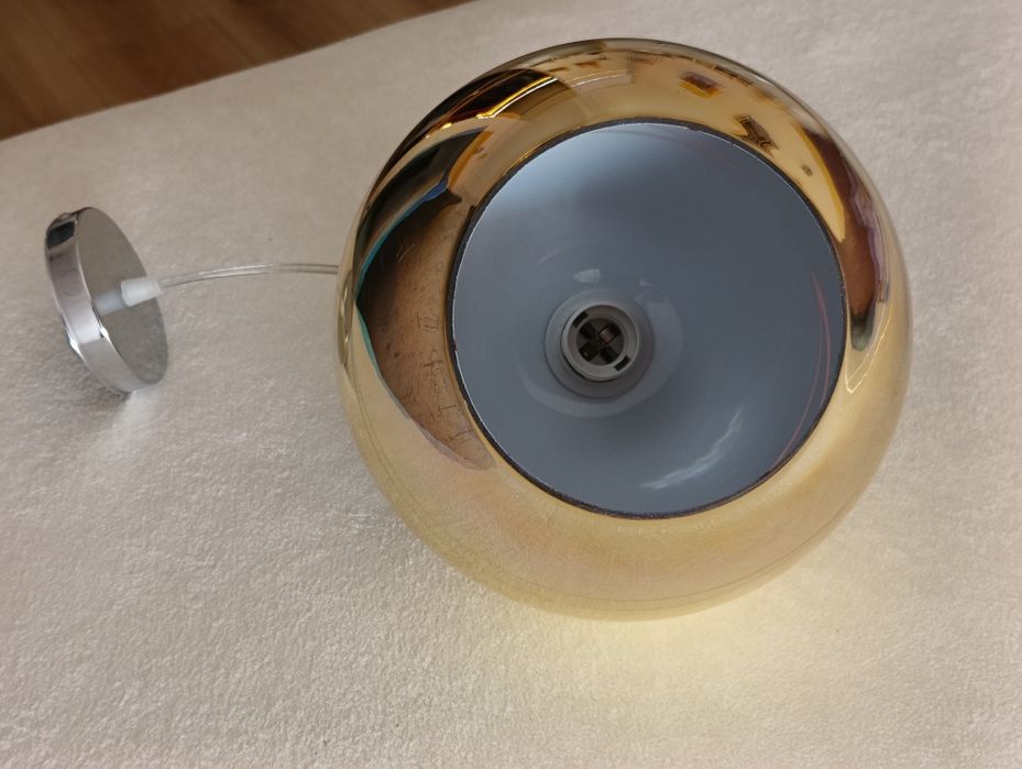 Lampy szklane wiszące