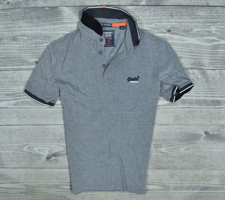 Superdry City Fit Polo Koszulka Polo Męska L