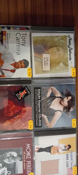 Música em Cd Portuguesa e Brasileira Top 06/2026.