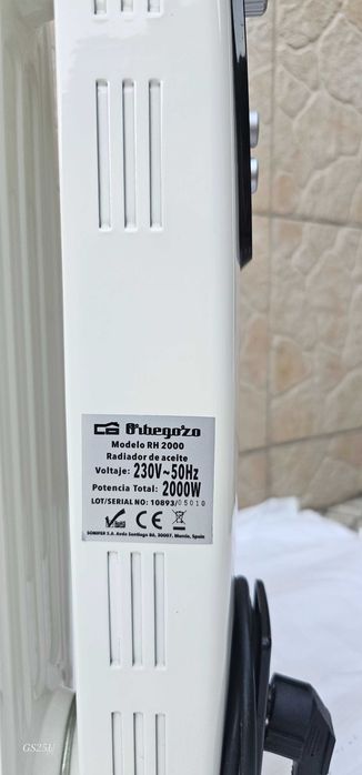 Radiador Orbegozo 2000W