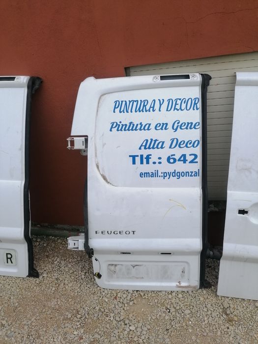 Portas traseiras Citroën jumpy e peugeot expert de 2007 a 2015