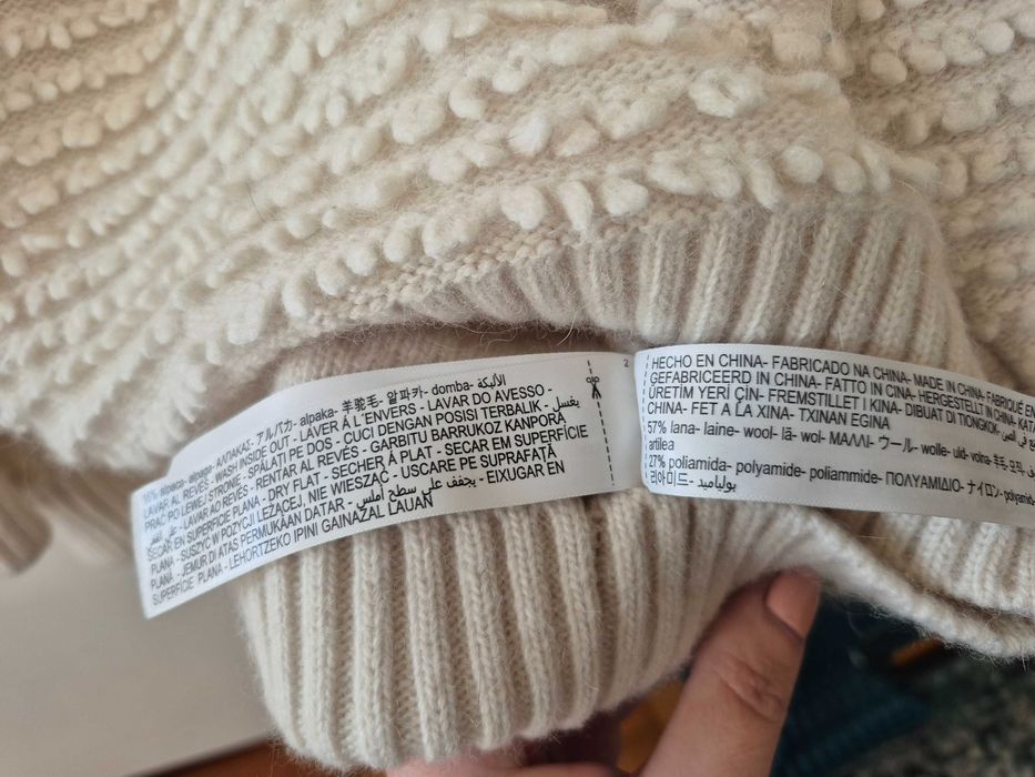 Camisola da Massimo Dutti em alpaca e lä