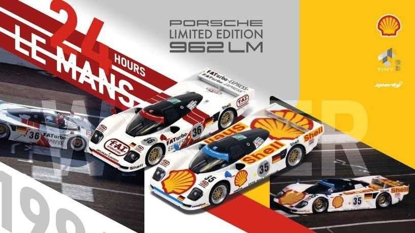 Tiny Toys - Combo: 2x Dauer Porsche 24h Le Mans 1994 - 1/64